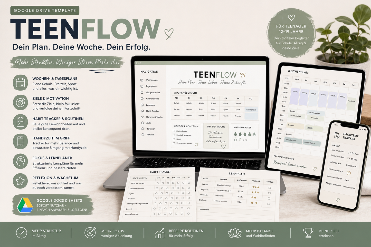TeenFlow – Der Teenager Planer
