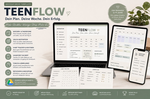 TeenFlow – Der Teenager Planer